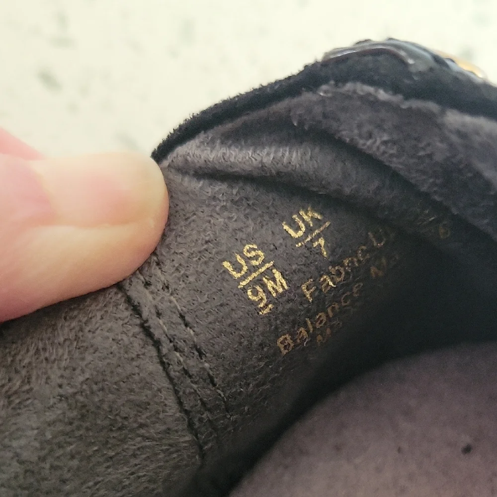 Dr. Scholl's Black Espadrille Slip-Ons with Suede Finish Never Worn - Picture 7 of 7